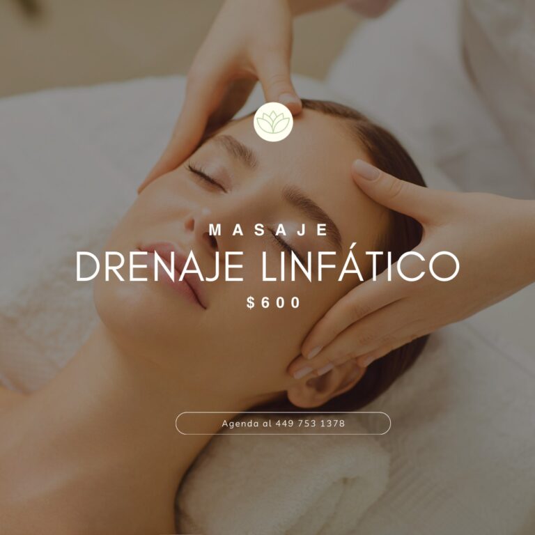 Masaje drenaje linfático